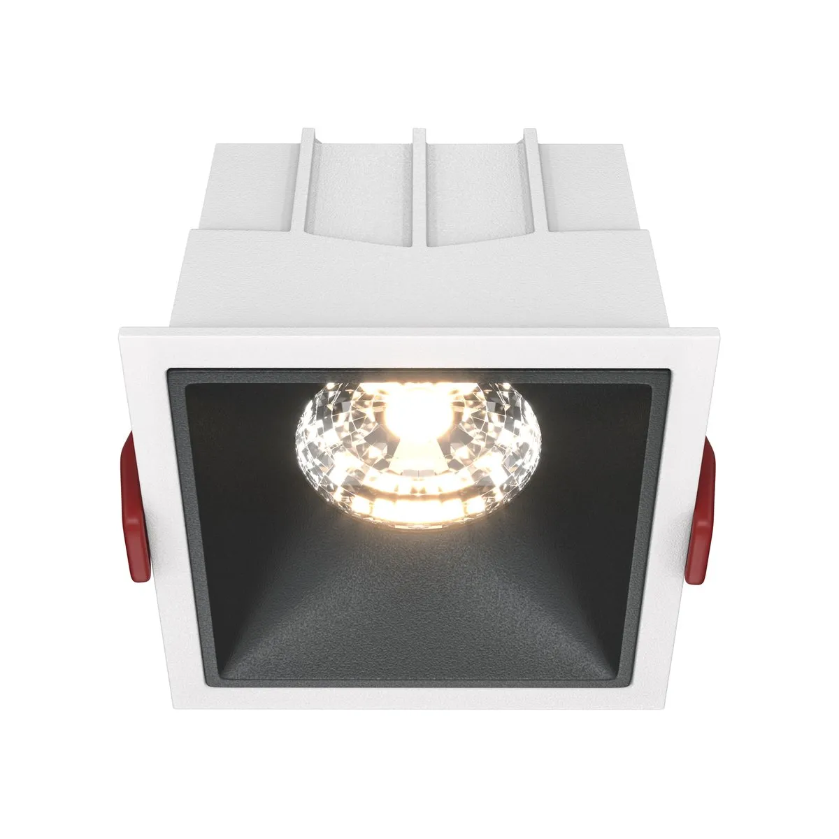 DL043-01-15W3K-D-SQ-WB Встраиваемый Светильник Downlight 3000K 36.0° IP 20 Алюминий и пластик LED Белый 15Вт 85мм