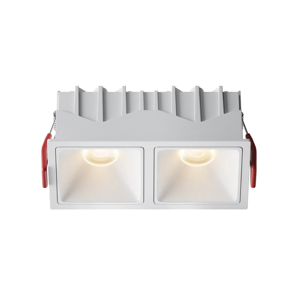 DL043-02-10W3K-SQ-W-1 Встраиваемый Светильник Downlight 3000K 50.0° IP 20 Алюминий LED Белый