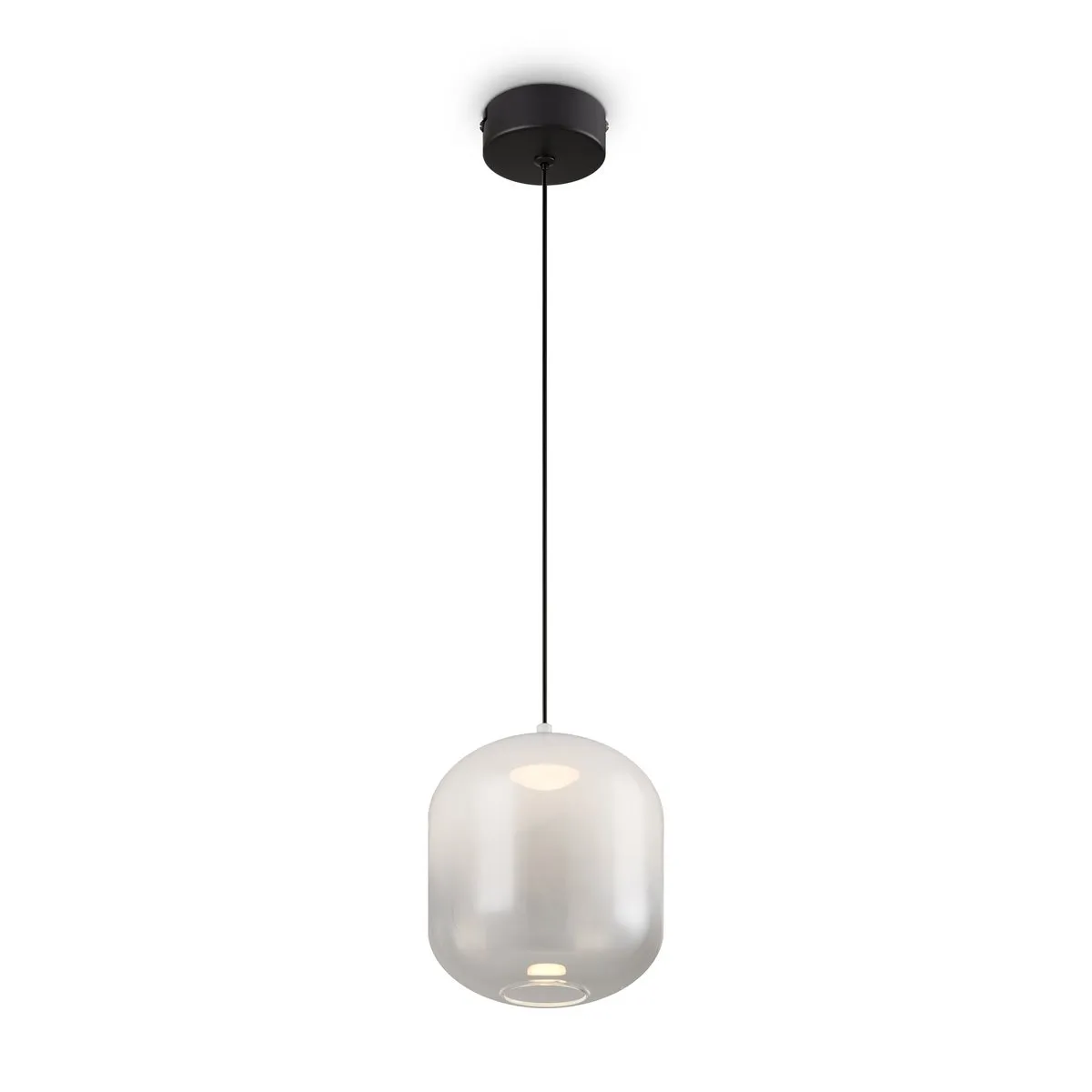 FR6133PL-L4W Подвесной Светильник LED 3000K 120.0° IP 20 Металл, Стекло LED Черный Белый 4Вт