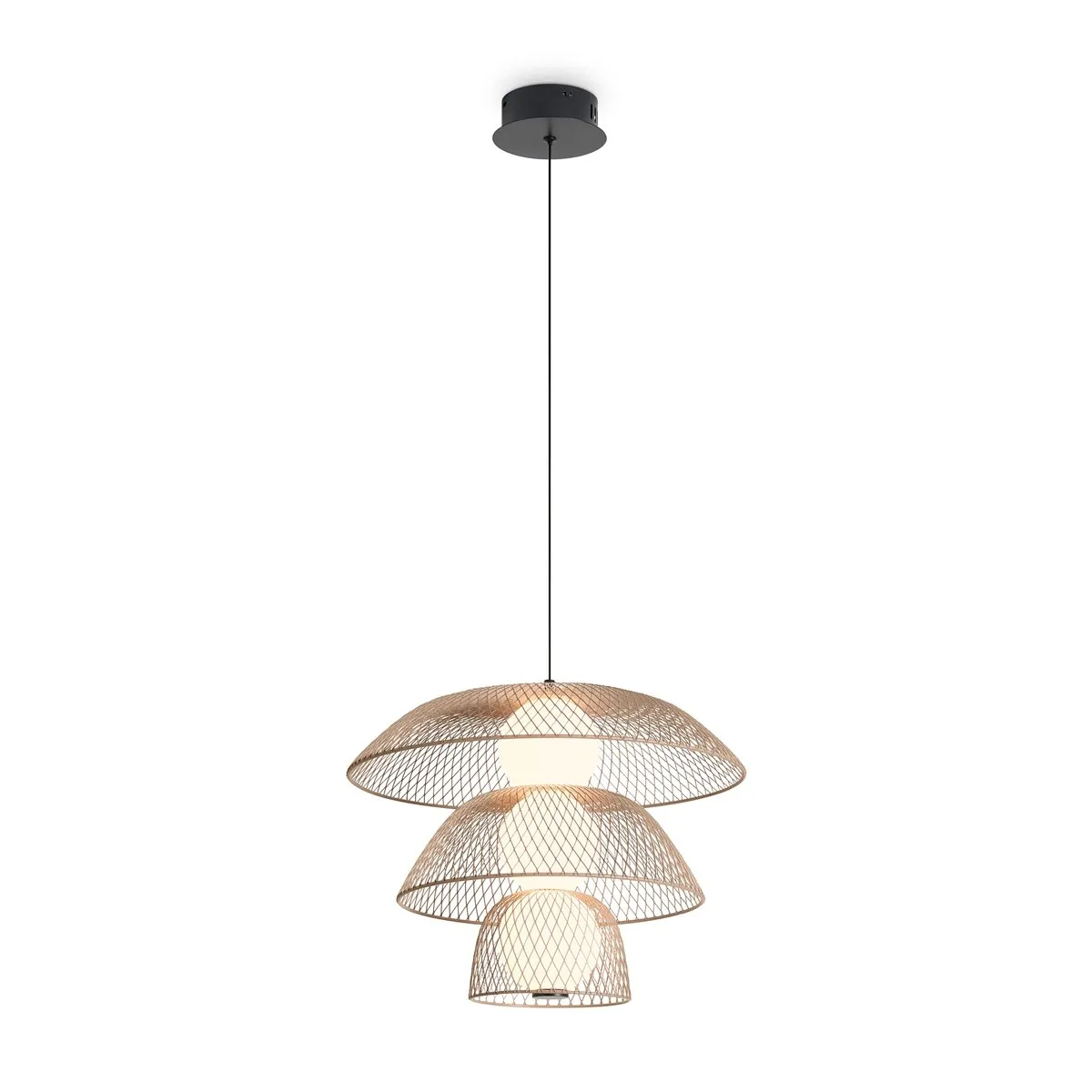 FR5545PL-L5BG Подвесной Светильник Modern 2700K 120.0° IP 20 Металл LED Черный Бежевый 6Вт