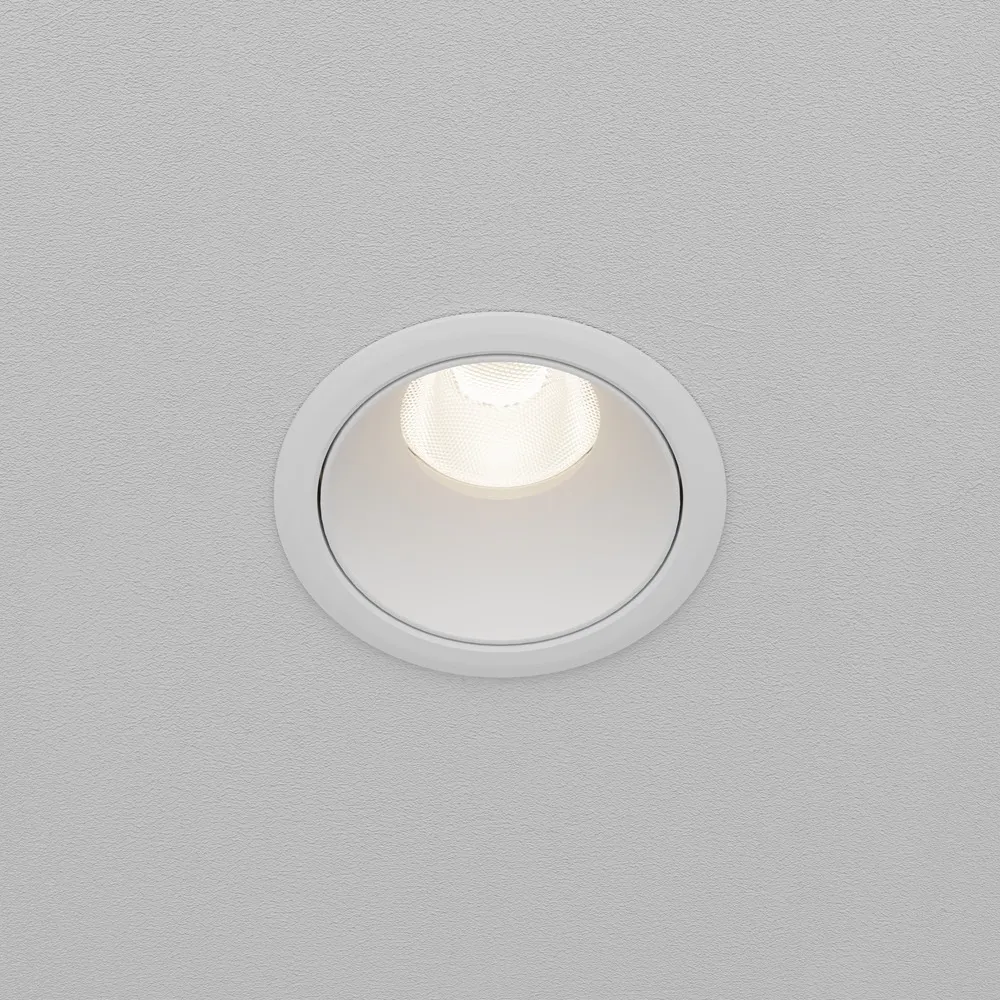 DL115-10W-4K-W Встраиваемый Светильник Downlight 4000K 50.0° IP 20 Алюминий LED Белый 10Вт