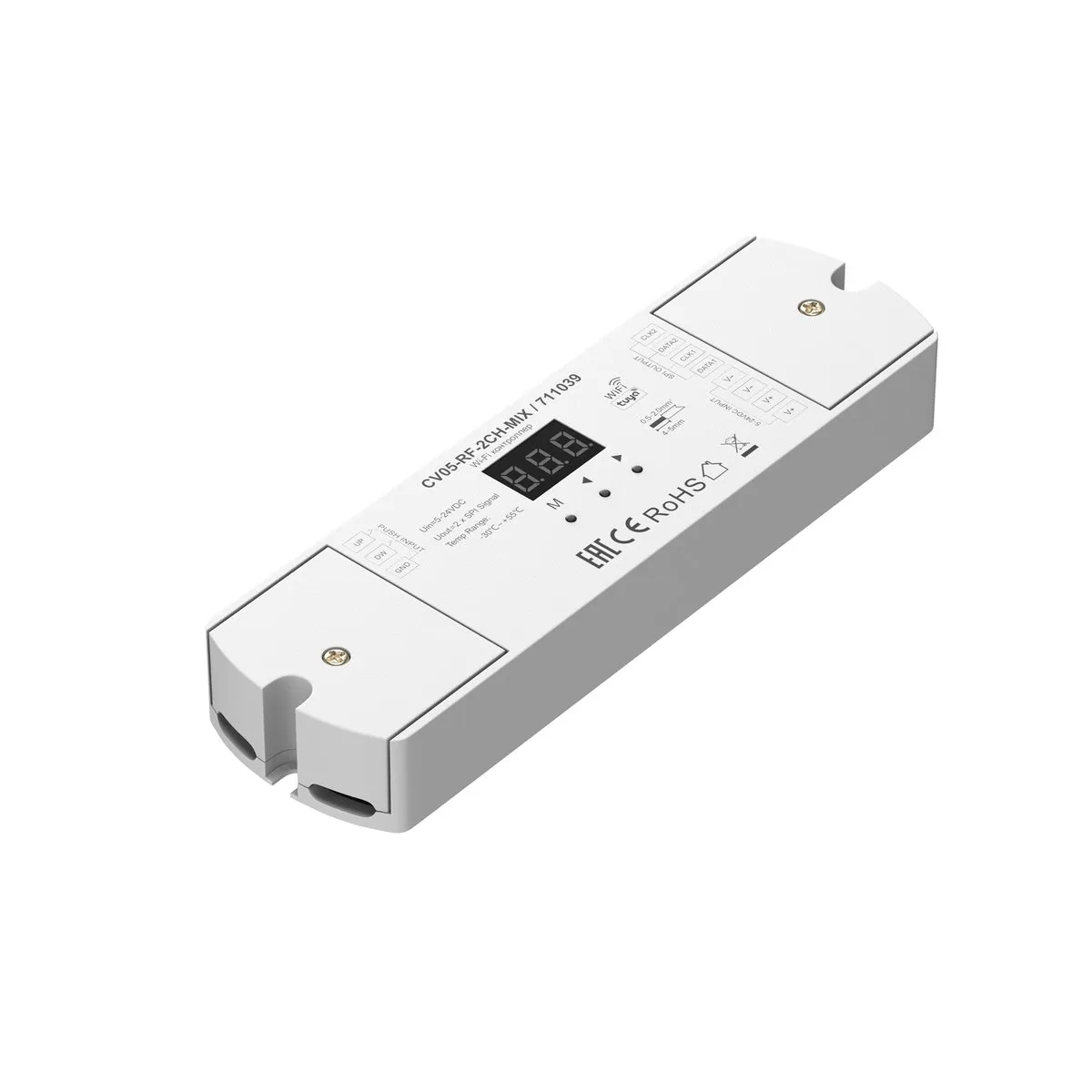 711039 Светильник Wi-Fi 0K IP 20 Пластик Белый 360Вт