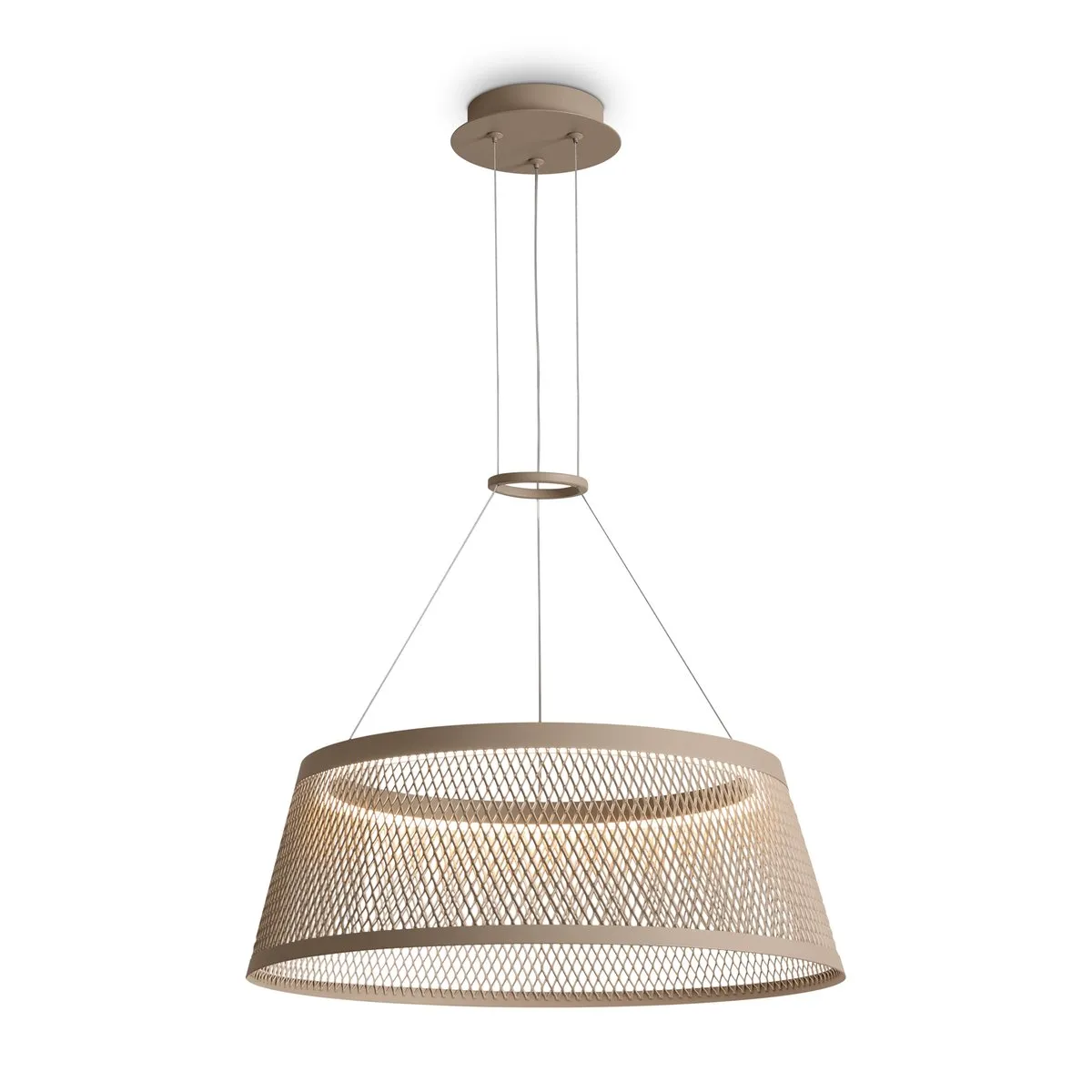 FR5535PL-L14B Подвесной Светильник Modern 3000K 120.0° IP 20 Металл LED Бежевый и серый Коричневый 17Вт