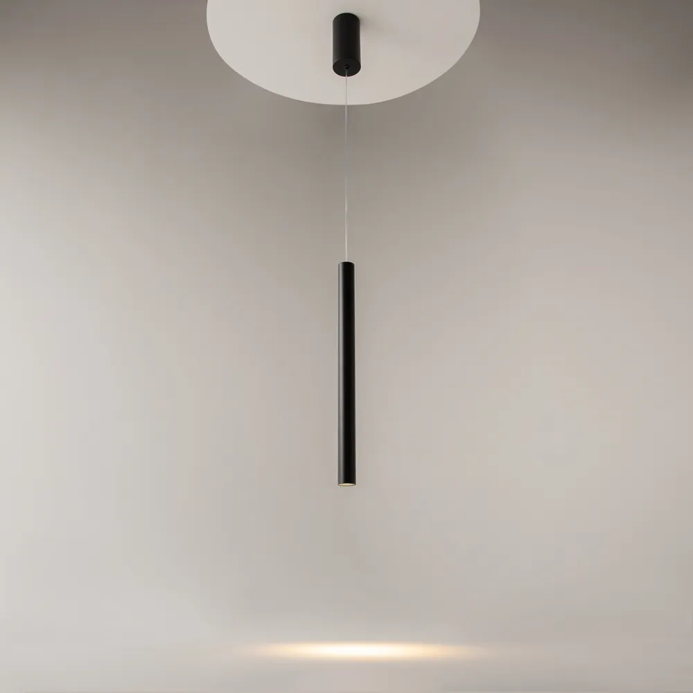 MOD159PL-L6BK Подвесной Светильник Modern 0K 24.0° IP 20 Алюминий LED Черный 6Вт