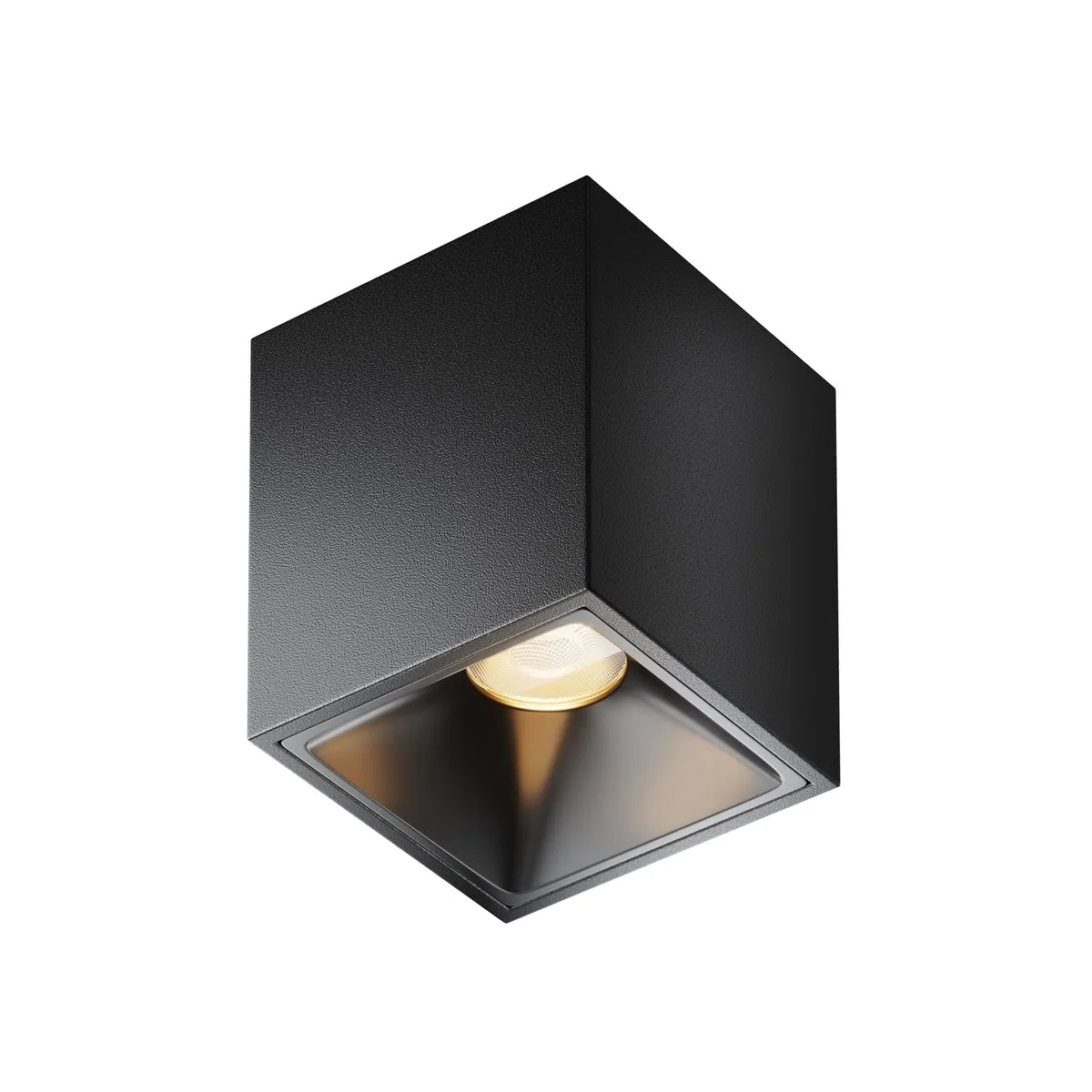 C065CL-8W3K-SQ-B Потолочный Светильник Ceiling 3000K 60.0° IP 20 Алюминий LED Черный 8Вт