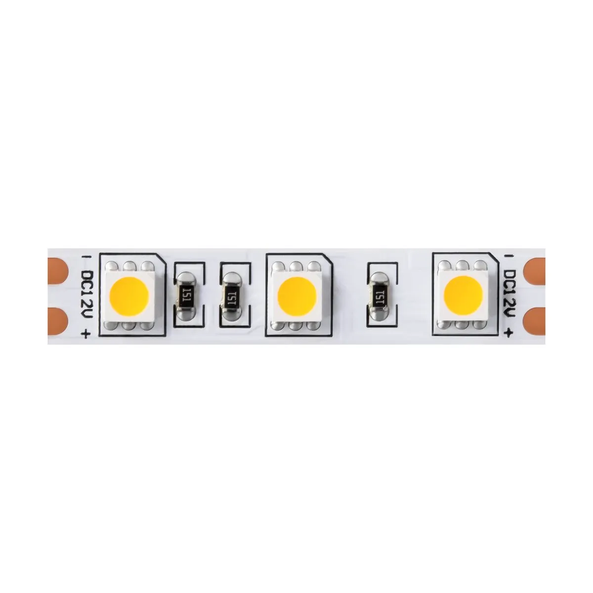 10128 Светильник Светодиодная лента Standard 3000K 120.0° IP 20 Медь LED Белый 14,4Вт 5м