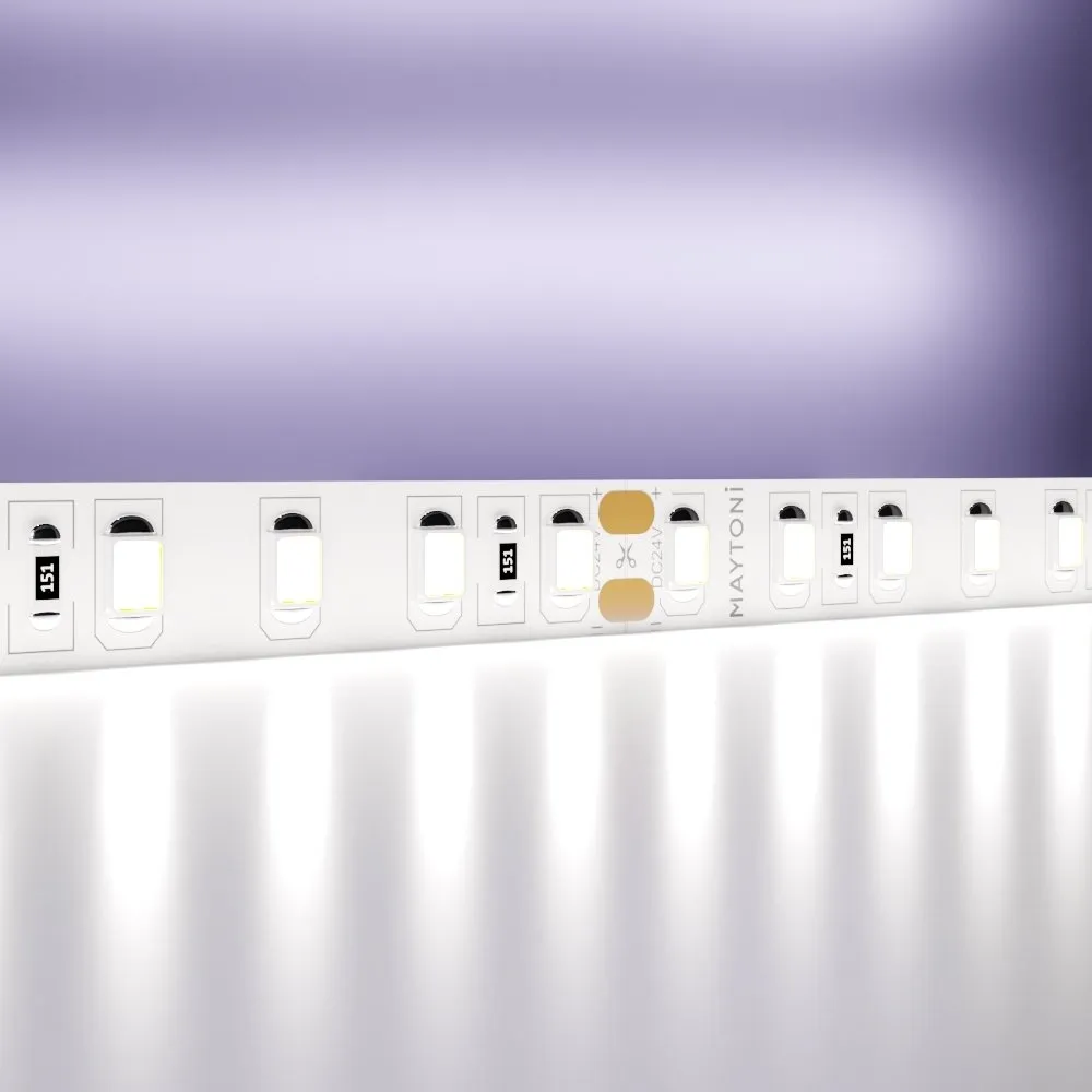 10144 Светильник Светодиодная лента Standard 6000K 120.0° IP 20 Медь LED Белый 9,6Вт 5м