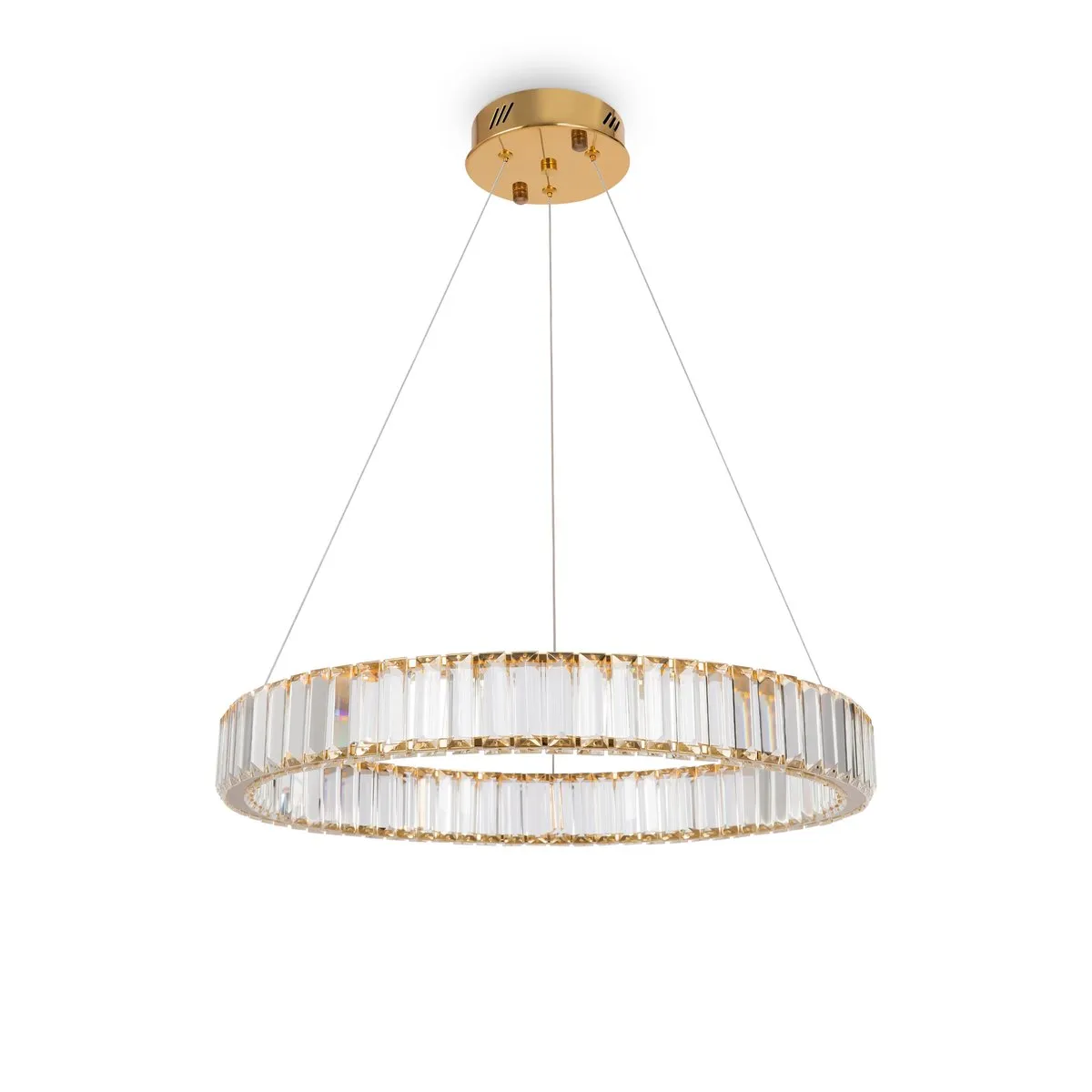 FR5257PL-L25G Подвесной Светильник Modern 0K 120.0° IP 20 Металл и Стекло LED Латунь Прозрачный 22,5Вт