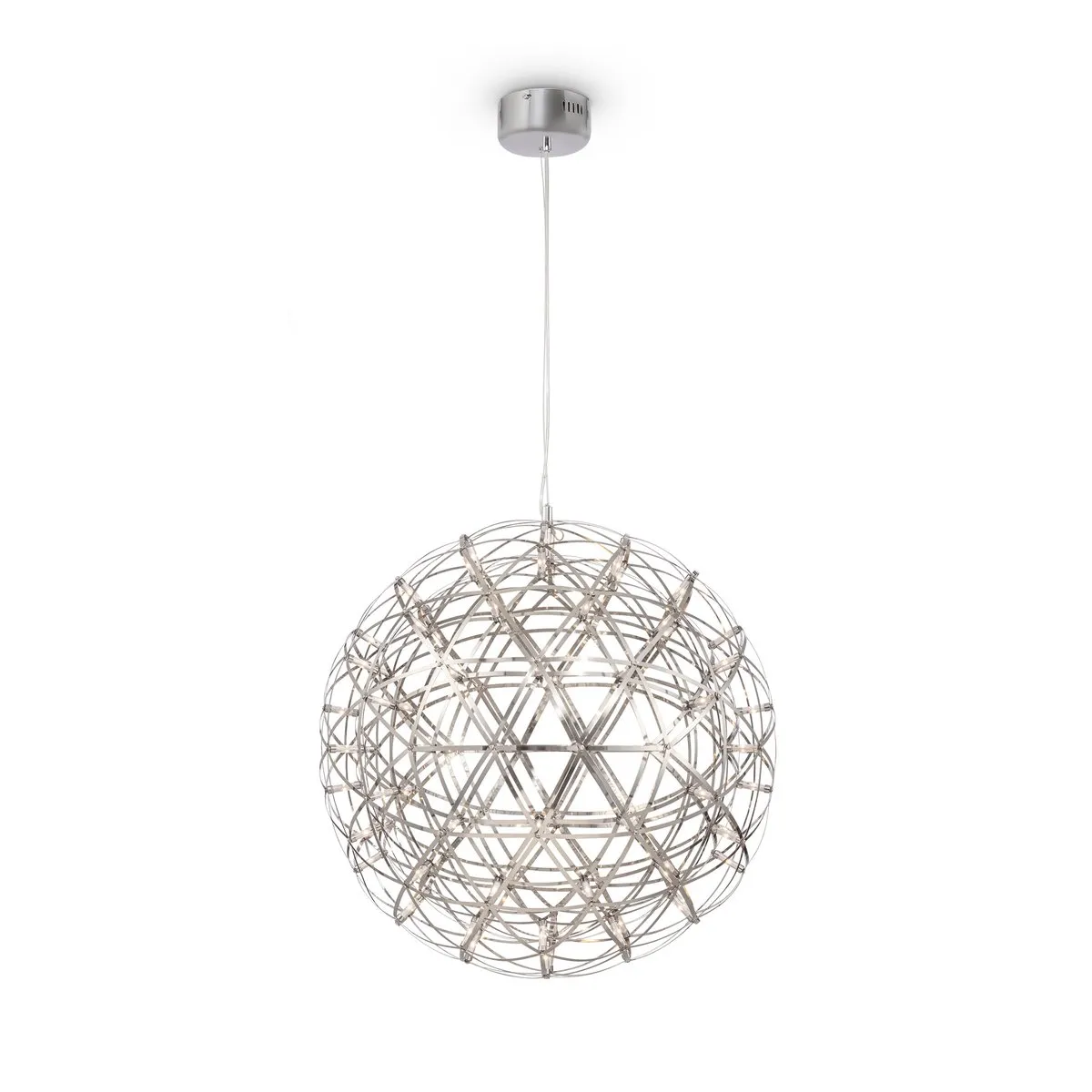FR5099PL-L45CH Подвесной Светильник Modern 3000K 120.0° IP 20 Металл LED Хром Прозрачный 52Вт