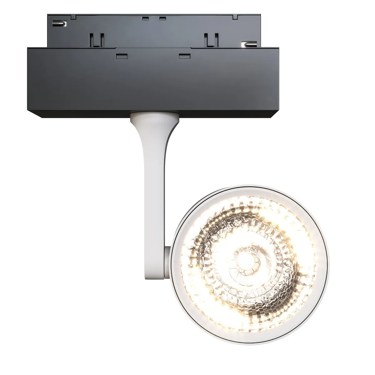 TR024-2-10W3K Трековый Светильник Магнитная трековая система S35 3000K 38.0° IP 20 Алюминий LED Черный 10Вт