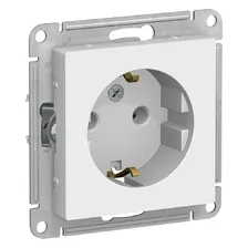 Розетка электрическая Systeme Atlas Design (Белый) ATN000143