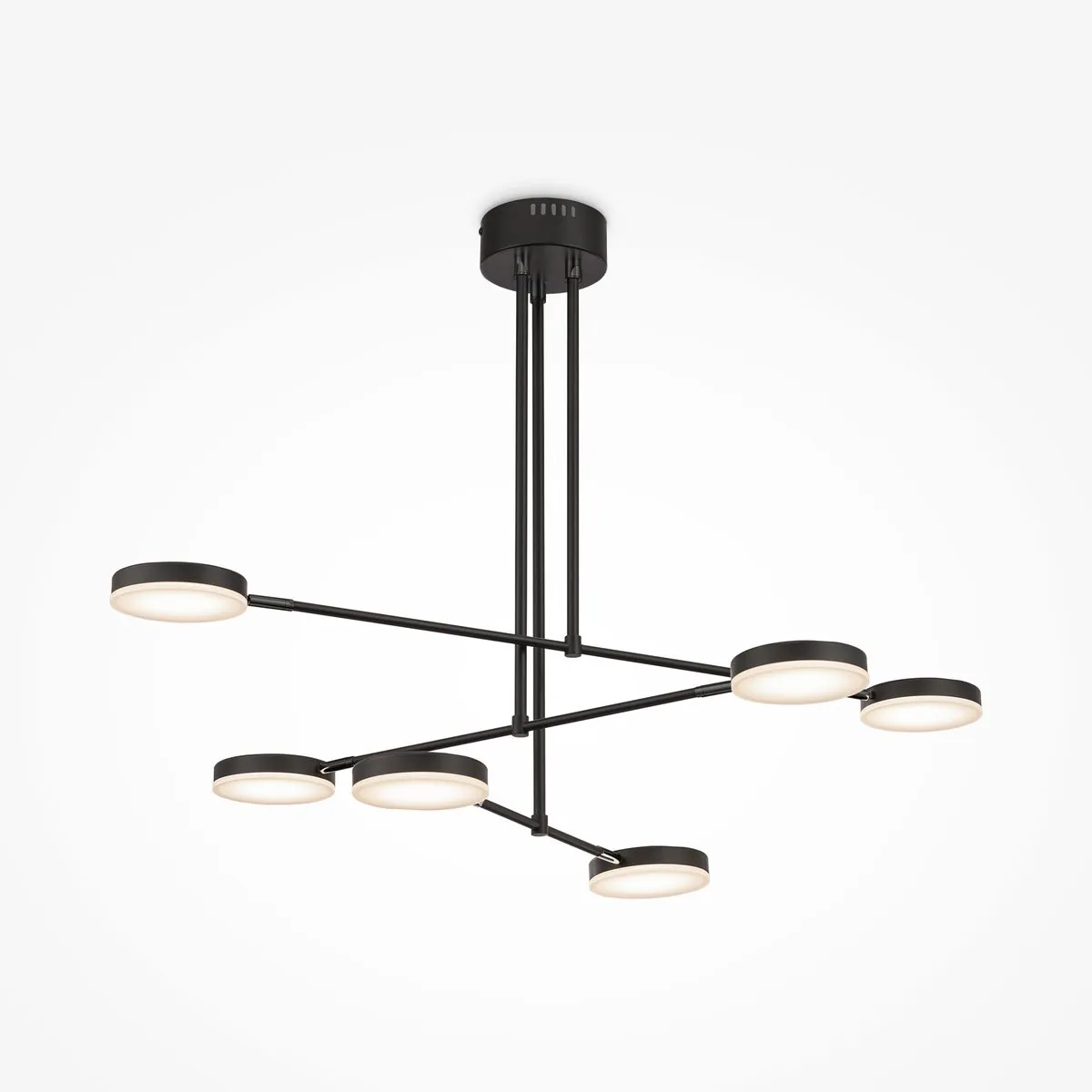 MOD070PL-L38B3K Подвесной Светильник Modern 3000K 120.0° IP 20 Металл, Алюминий LED Черный 40Вт