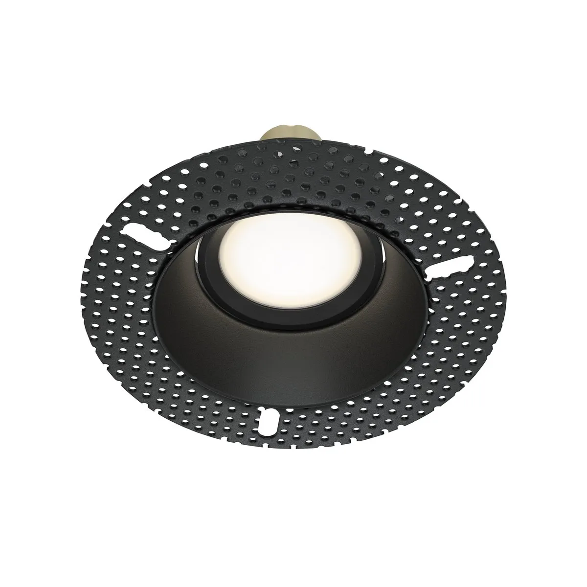 DL042-01B Встраиваемый Светильник Downlight 0K IP 20 Алюминий GU10 Черный 50Вт