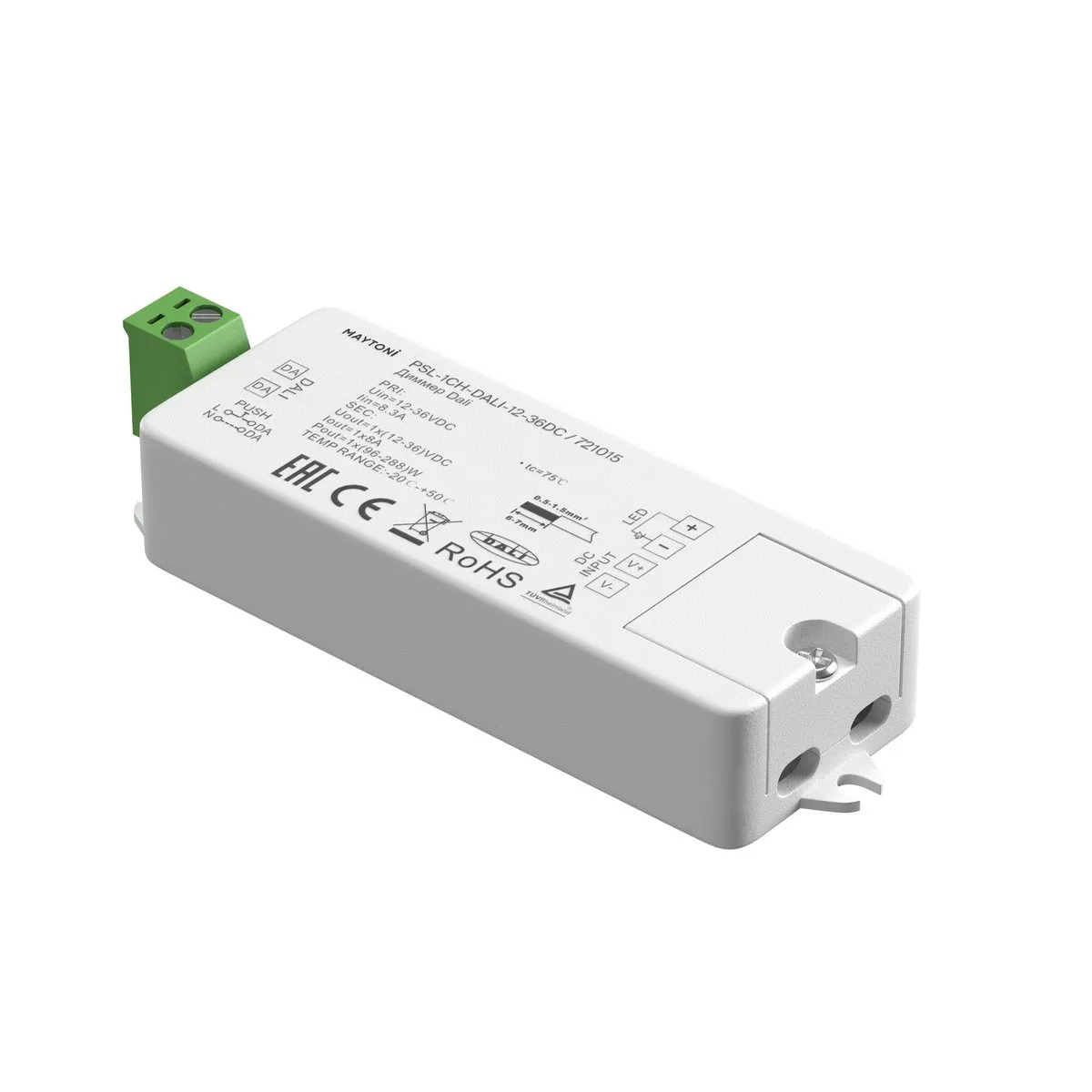721015 Светильник DALI IP 20 Пластик Белый 288Вт