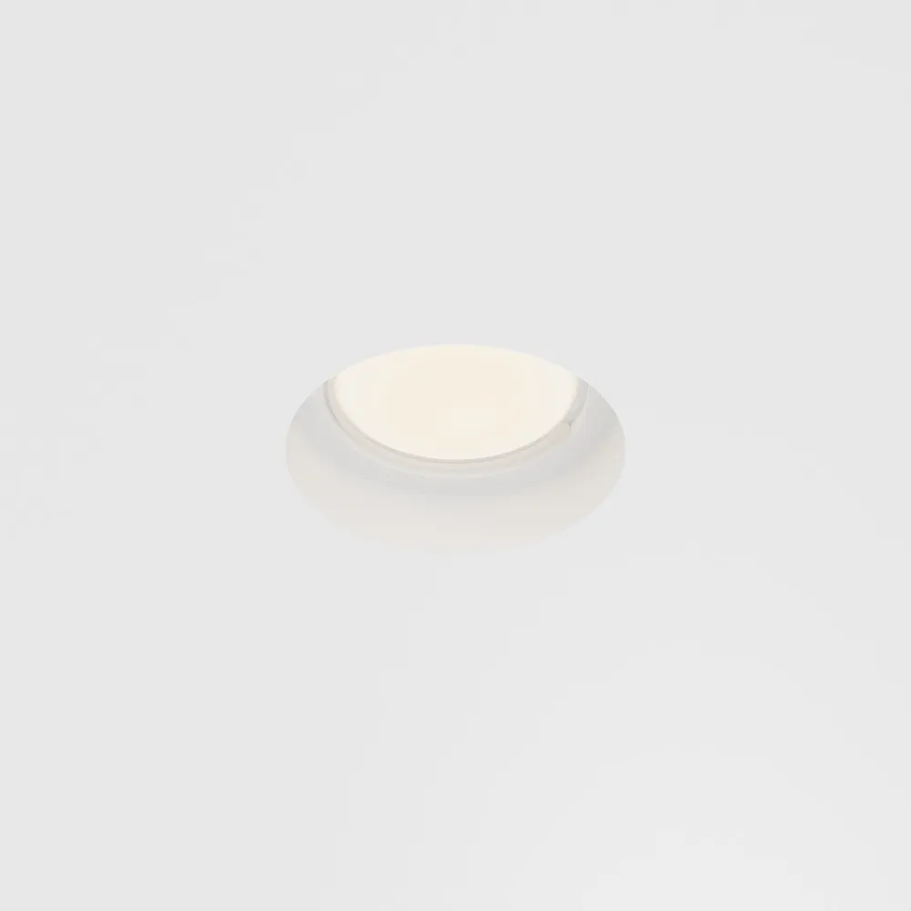 DL002-GU10-01-W Встраиваемый Светильник Downlight 0K 120° IP 20 Гипс GU10 Белый
