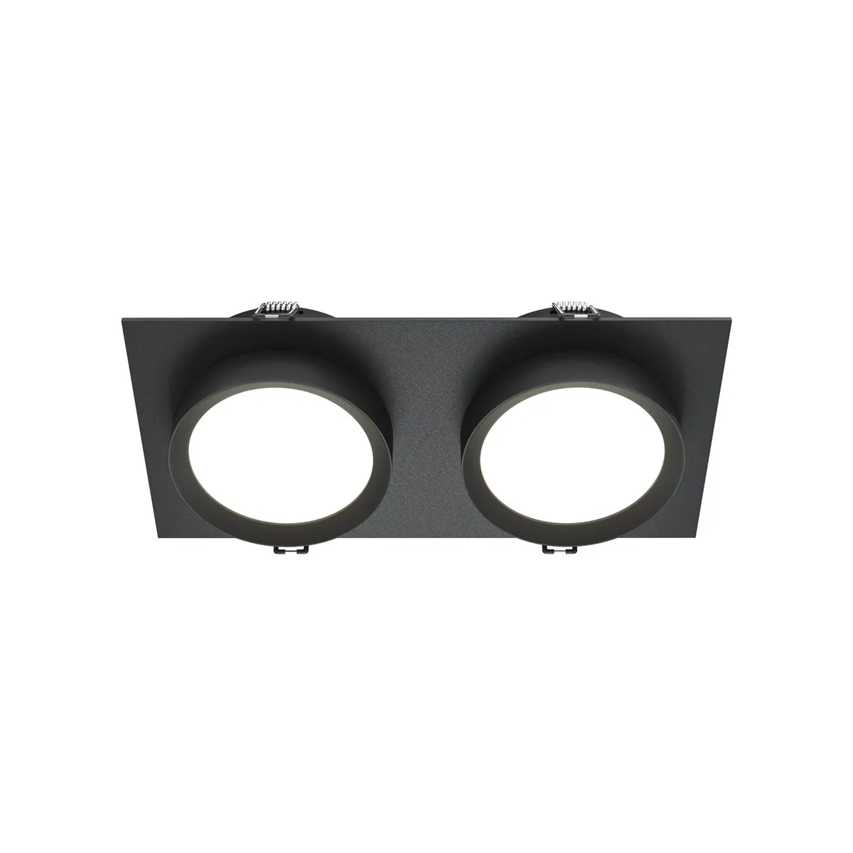DL086-02-GX53-SQ-B Встраиваемый Светильник Downlight 0K IP 20 Алюминий и пластик GX53 Черный 12Вт 220мм