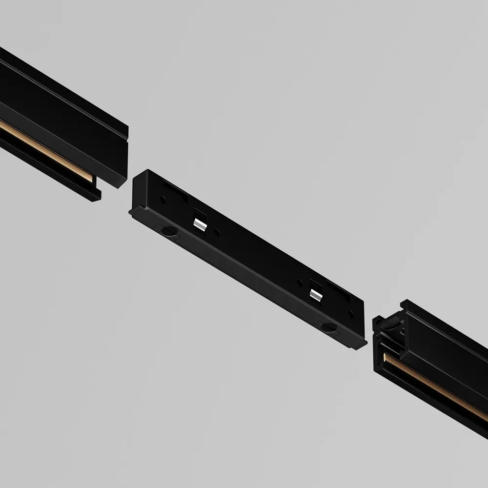 TRA184IPC-1B Светильник Магнитная трековая система 5мм LEVITY 0K IP 20 Алюминий Черный