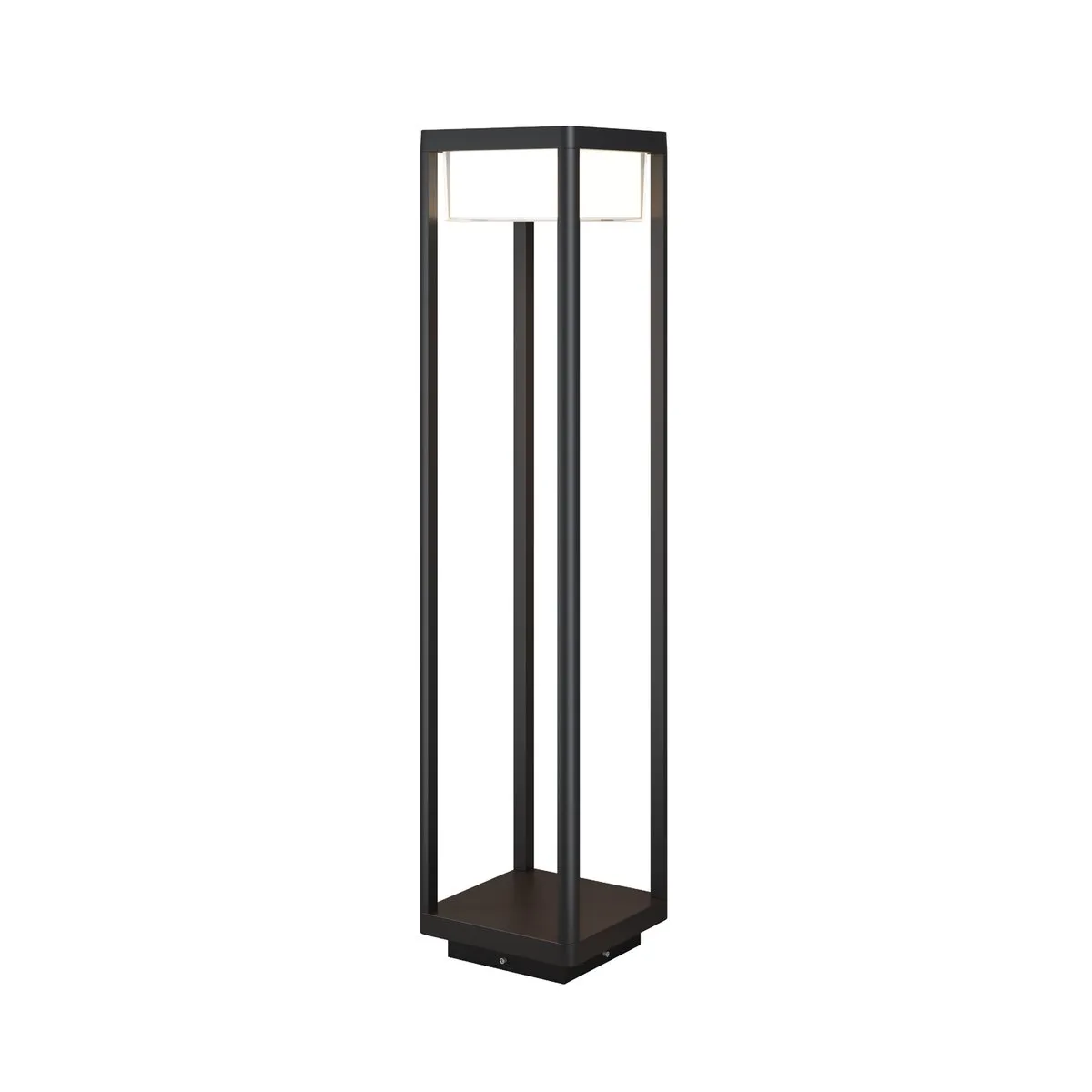 O021FL-L10B3K Светильник Outdoor 3000K 180.0° IP 65 Алюминий LED Черный 10Вт