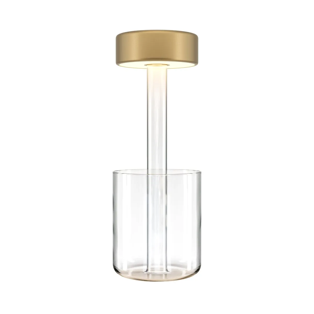 MOD229TL-L3G3K1 Светильник Modern 0K 120.0° IP 20 Стекло, Алюминий LED Прозрачный Золото 3Вт