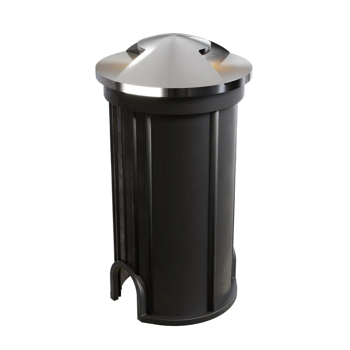 O044DL-L1S3K1 Встраиваемый Светильник Outdoor 3000K 79.0° IP 67 Нержавеющая Сталь LED Серебро 1Вт