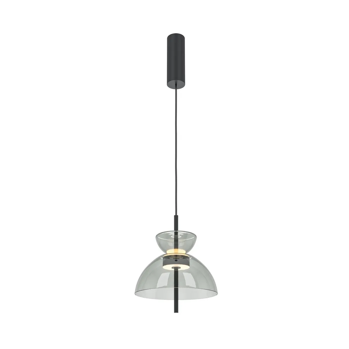 MOD185PL-L11B3K2 Подвесной Светильник Modern 3000K 120.0° IP 20 Металл, Стекло LED Черный Серый
