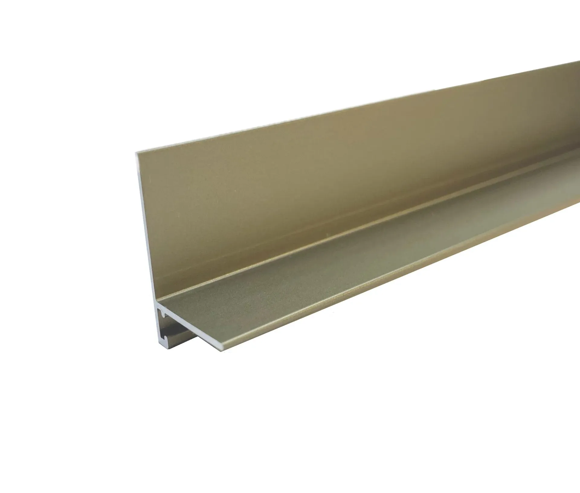 Микроплинтус  L щелевой 20*16*6*3000 мм 15м  RAL1035