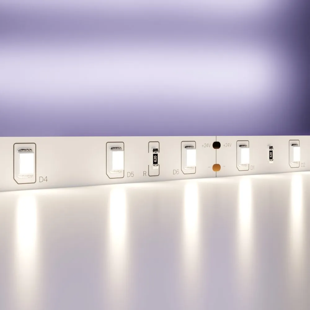 10137 Светильник Светодиодная лента Standard 4000K 120.0° IP 20 Медь LED Белый 4,8Вт 5м