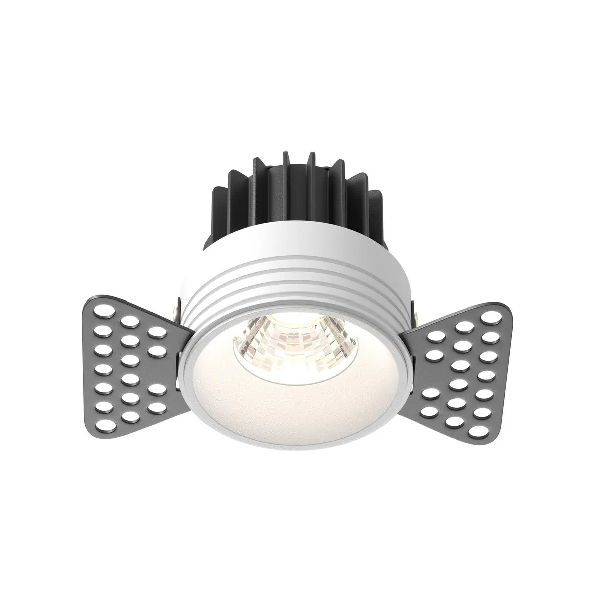DL058-7W4K-TRS-W Встраиваемый Светильник Downlight 4000K 50.0° IP 20 Алюминий LED Белый 7Вт