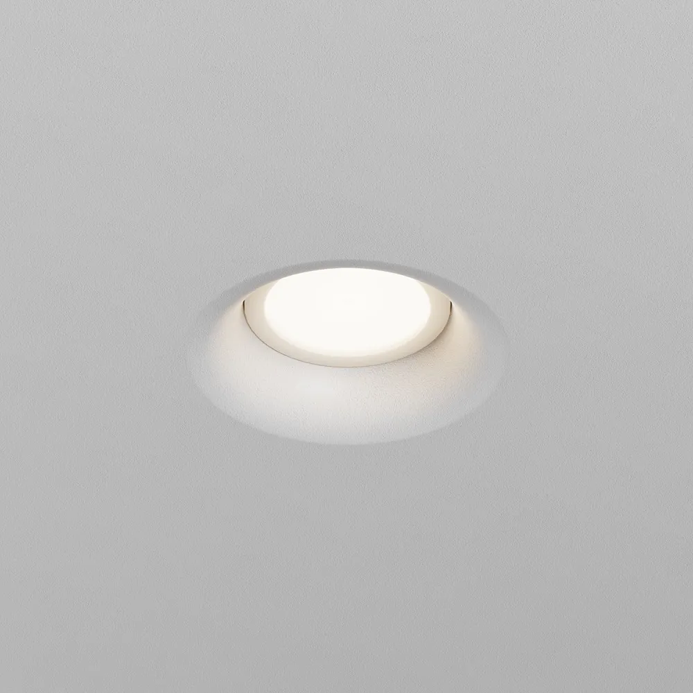DL111-GU10-W Встраиваемый Светильник Downlight 0K 120° IP 20 Пластик GU10 Серый 9Вт