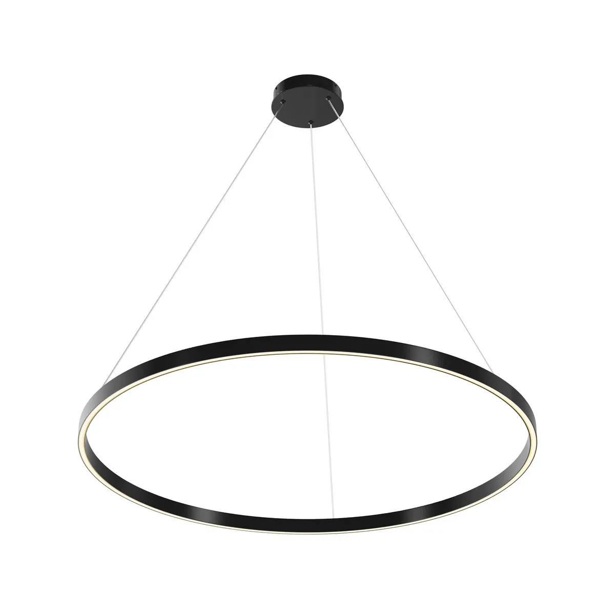 MOD058PL-L54BK Подвесной Светильник Modern 0K 120.0° IP 20 Алюминий, Силикон LED Черный Белый 60Вт