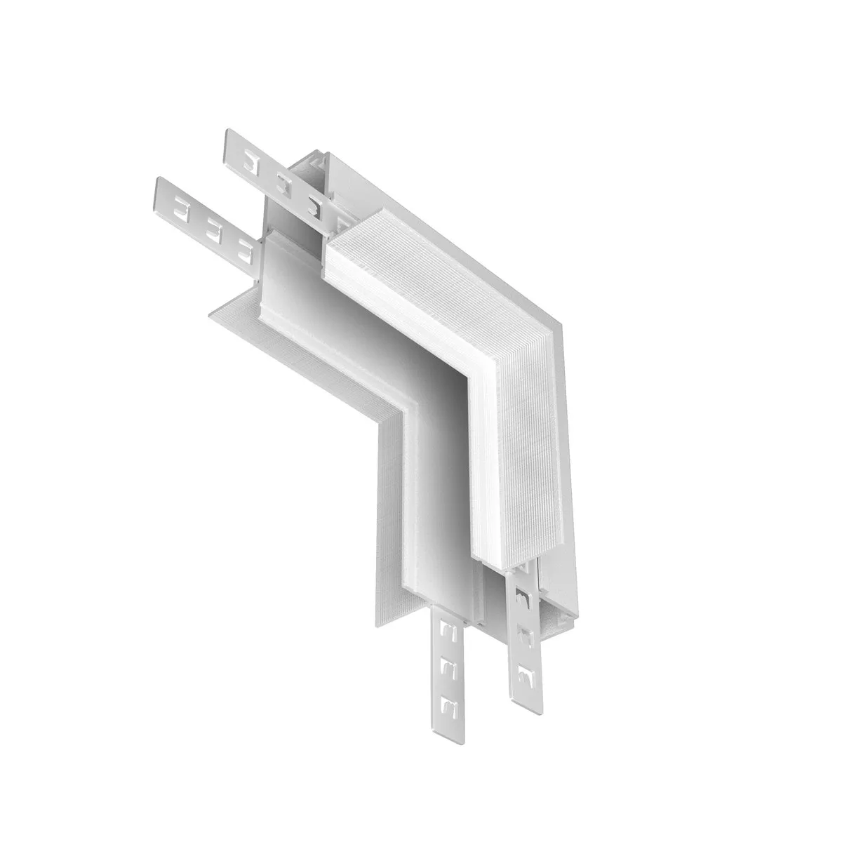 TRA034CL-42W Встраиваемый Светильник Магнитная трековая система 23мм EXILITY 0K 120° IP 20 Алюминий Белый 100мм
