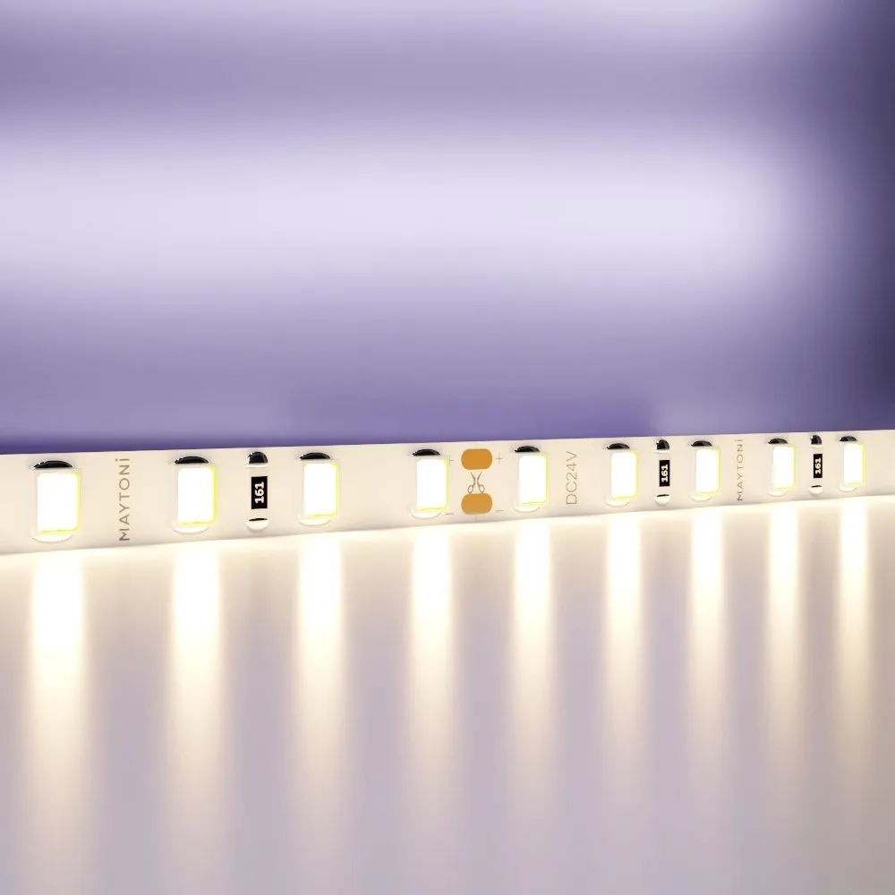 20019 Светильник Светодиодная лента Standard 3000K 120.0° IP 20 Медь LED Белый 9,6Вт 5м