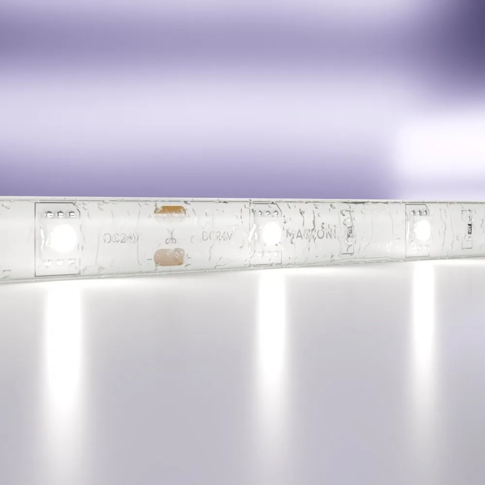 10165 Светильник Светодиодная лента Standard 6000K 120.0° IP 65 Медь LED Белый 7,2Вт