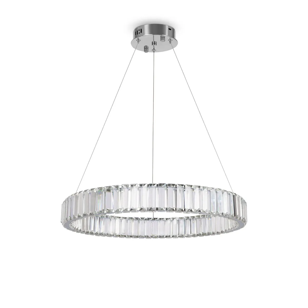 FR5257PL-L25CH Подвесной Светильник Modern 0K 120.0° IP 20 Металл и Стекло LED Хром Прозрачный 22,5Вт