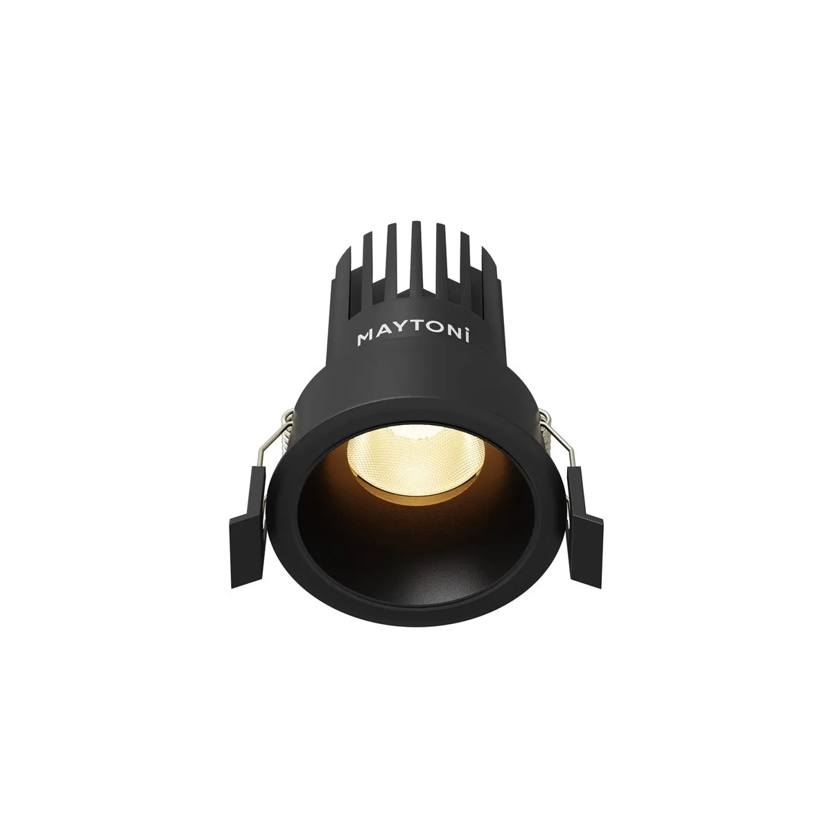 DL115-10W-2.7K-B Встраиваемый Светильник Downlight 2700K 50.0° IP 20 Алюминий LED Черный 10Вт