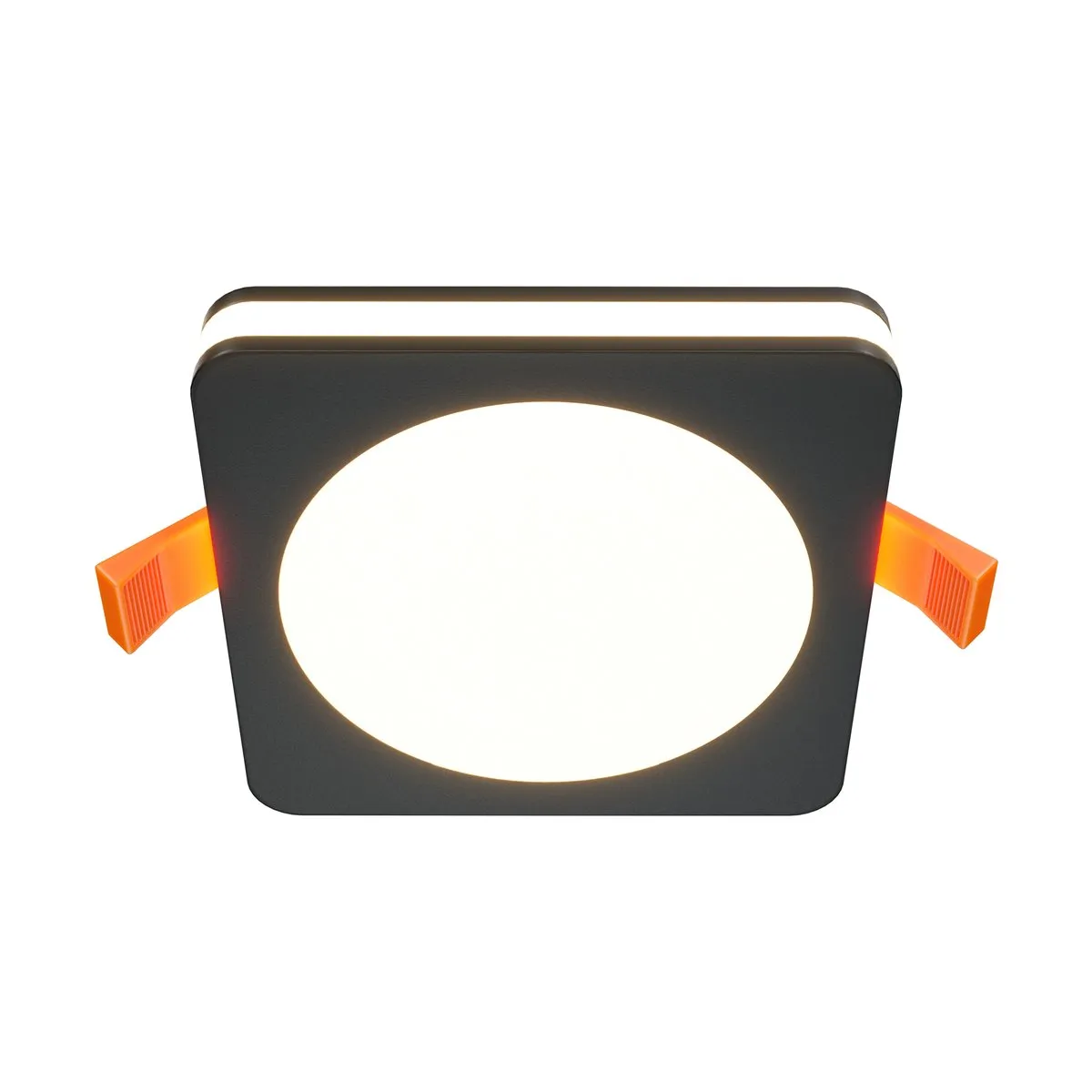 DL2001-L12B Встраиваемый Светильник Downlight 3000K 120.0° IP 20 Алюминий LED Черный