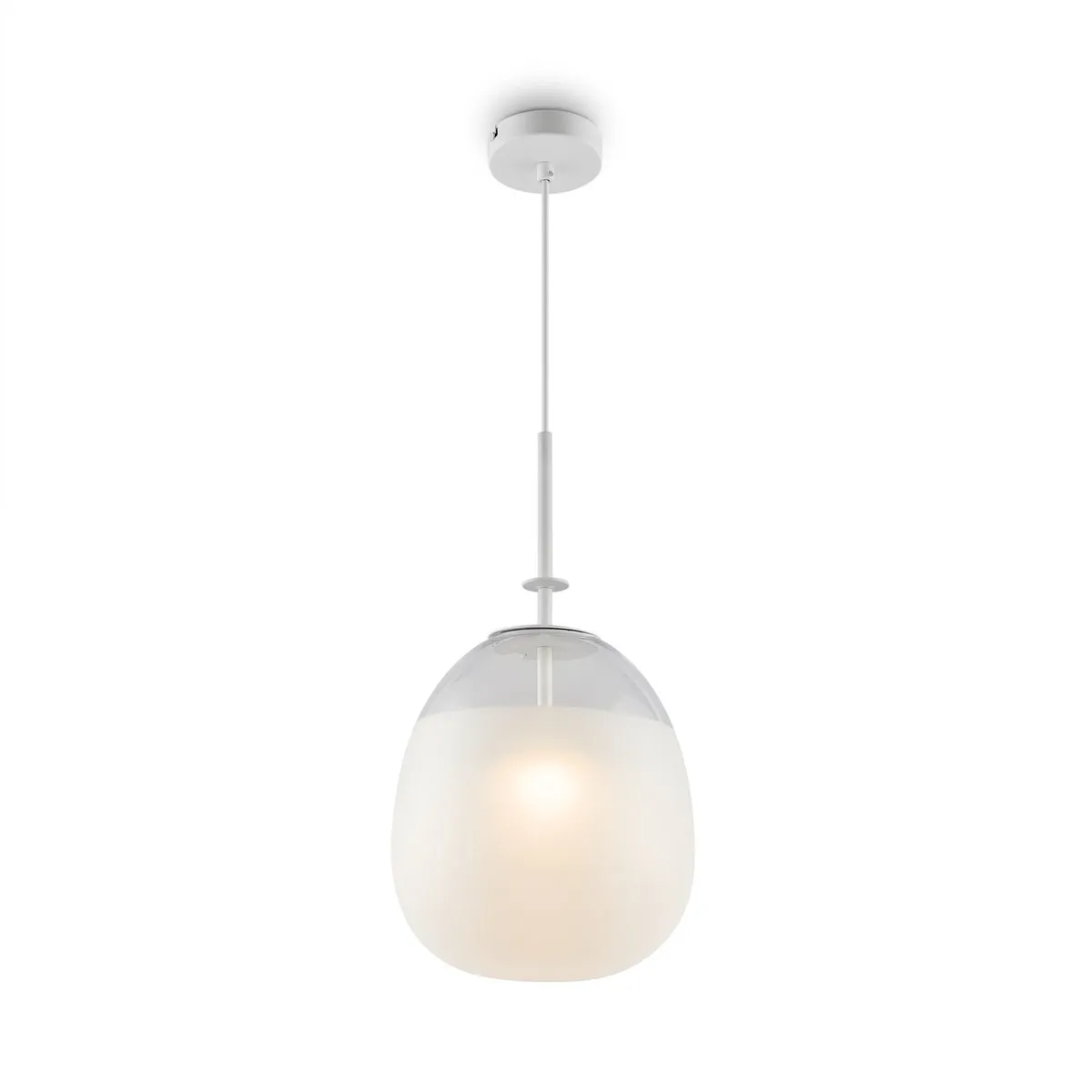 P072PL-L5W3K Подвесной Светильник Pendant 3000K 160.0° IP 20 Металл, Стекло LED Белый Прозрачный 5Вт