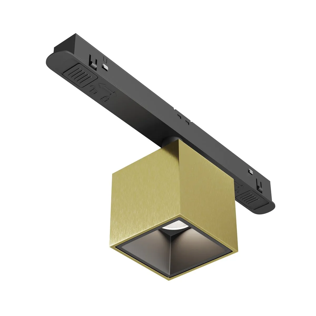 TR133-4-7W-DS-BS Трековый Светильник Магнитная трековая система 23мм EXILITY 0K 50.0° IP 20 Алюминий LED Черный 7Вт