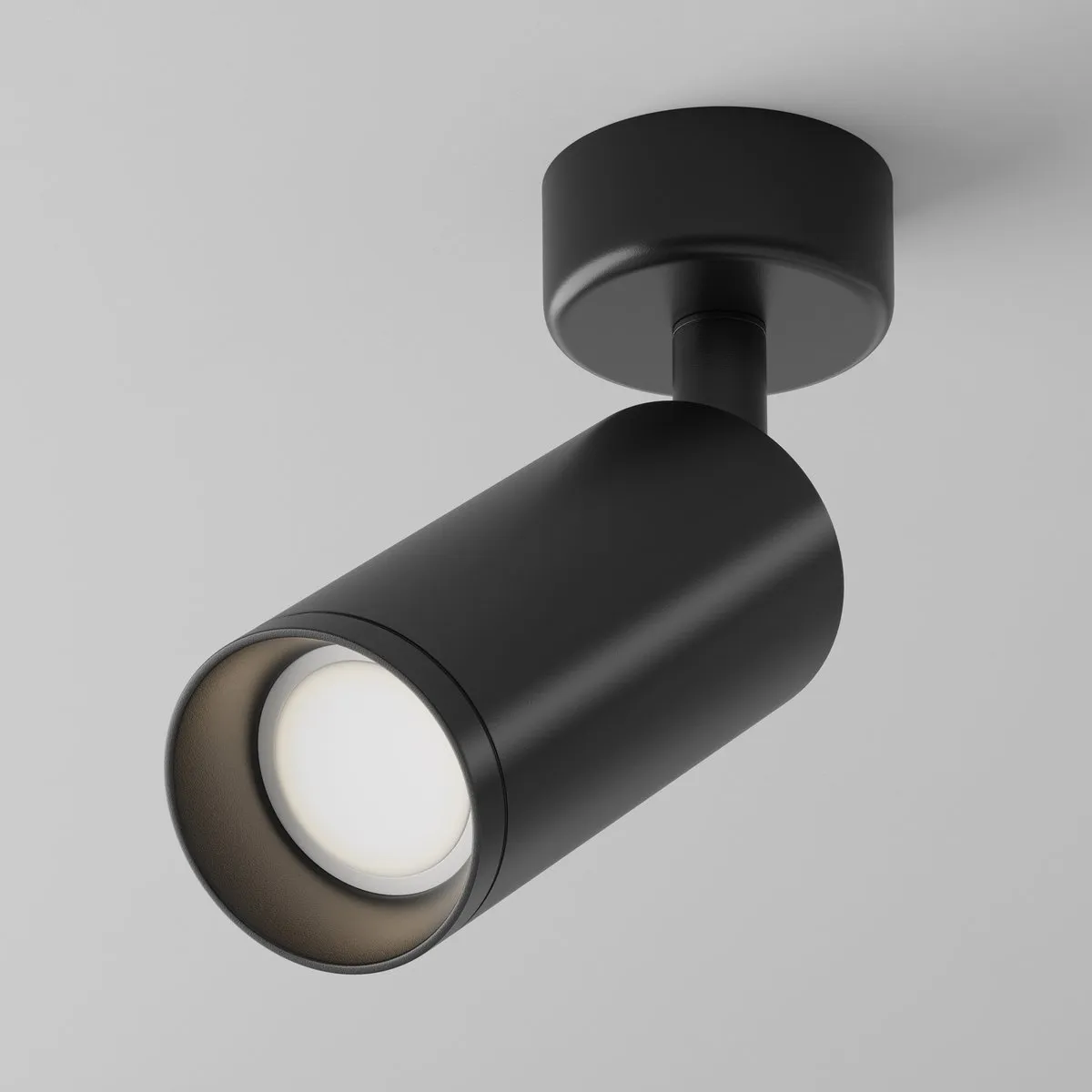 C017CW-01B Потолочный Светильник Ceiling 0K 120° IP 20 Алюминий GU10 Черный