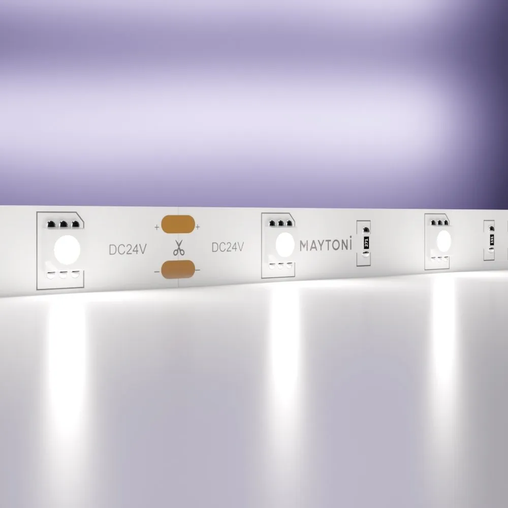 10162 Светильник Светодиодная лента Standard 6000K 120.0° IP 20 Медь LED Белый 7,2Вт 5м