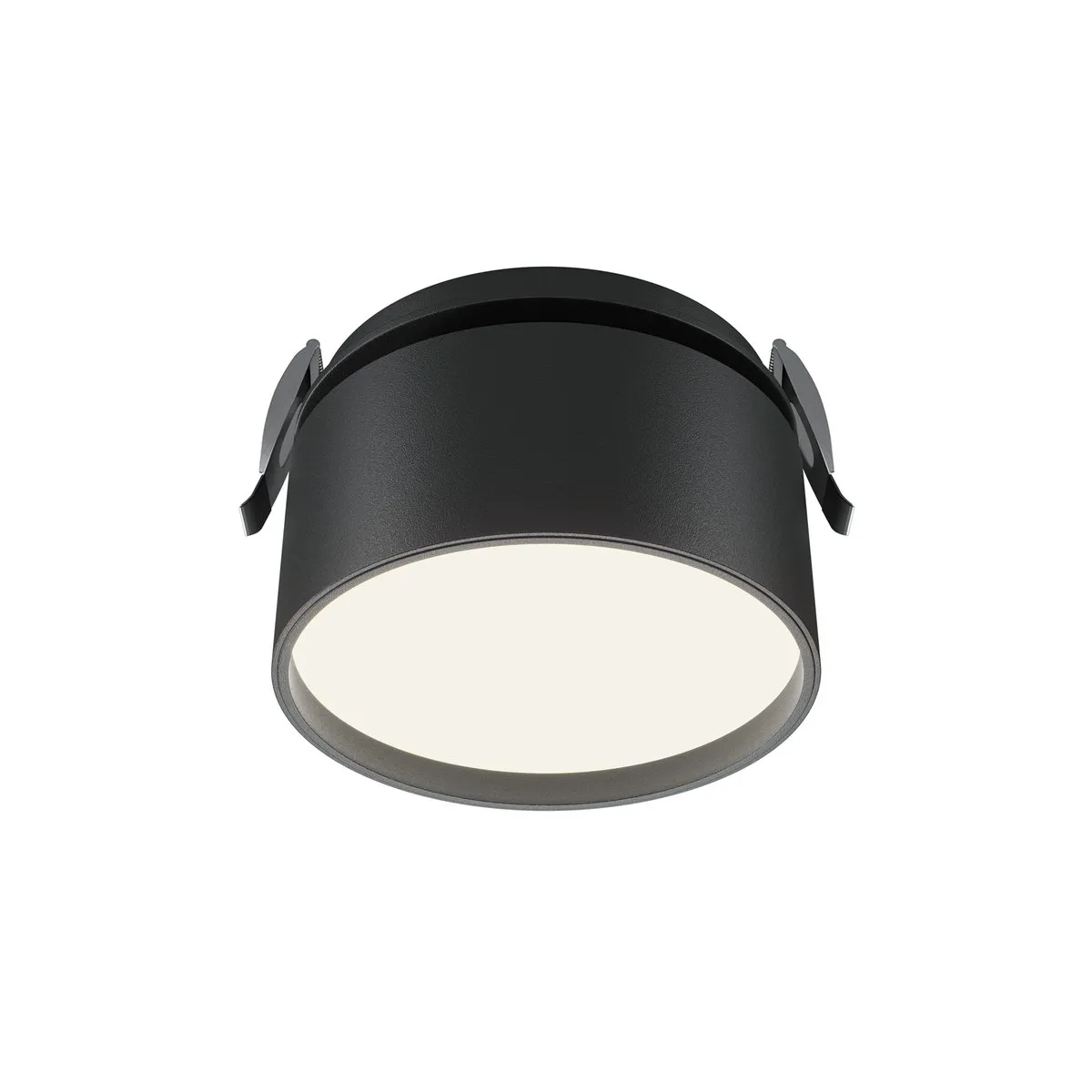 DL024-12W4K-B Встраиваемый Светильник Downlight 4000K 120.0° IP 20 Алюминий LED Черный