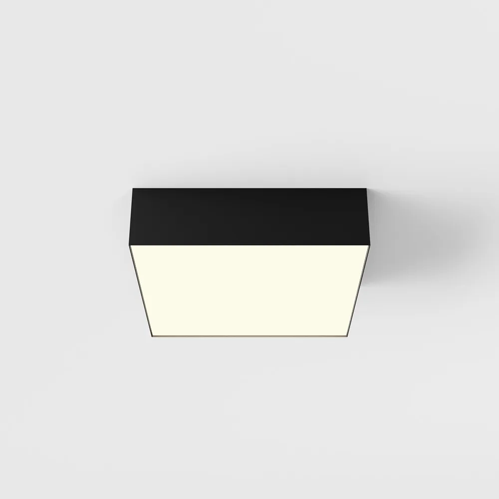 C032CL-24W4K-SQ-B Потолочный Светильник Ceiling 4000K 120.0° IP 20 Алюминий LED Черный 24Вт