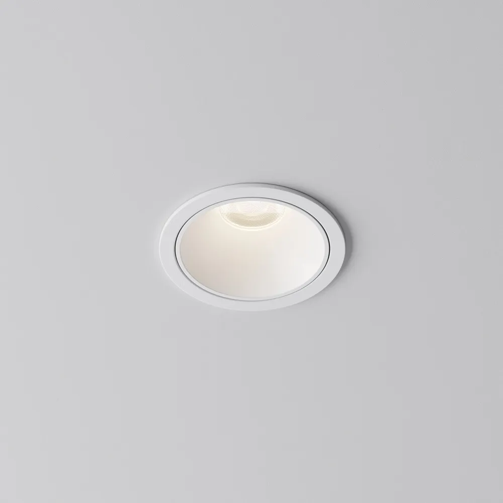 DL043-01-10W4K-RD-W-1 Встраиваемый Светильник Downlight 4000K 60.0° IP 20 Алюминий LED Белый 10Вт