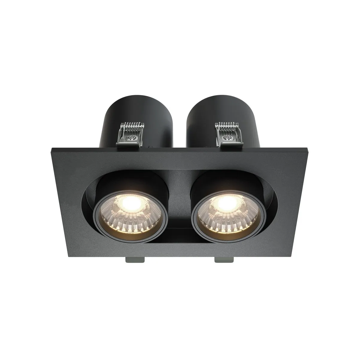 DL045-02-10W4K-B Встраиваемый Светильник Downlight 4000K 36.0° IP 20 Алюминий и пластик LED Черный 159мм
