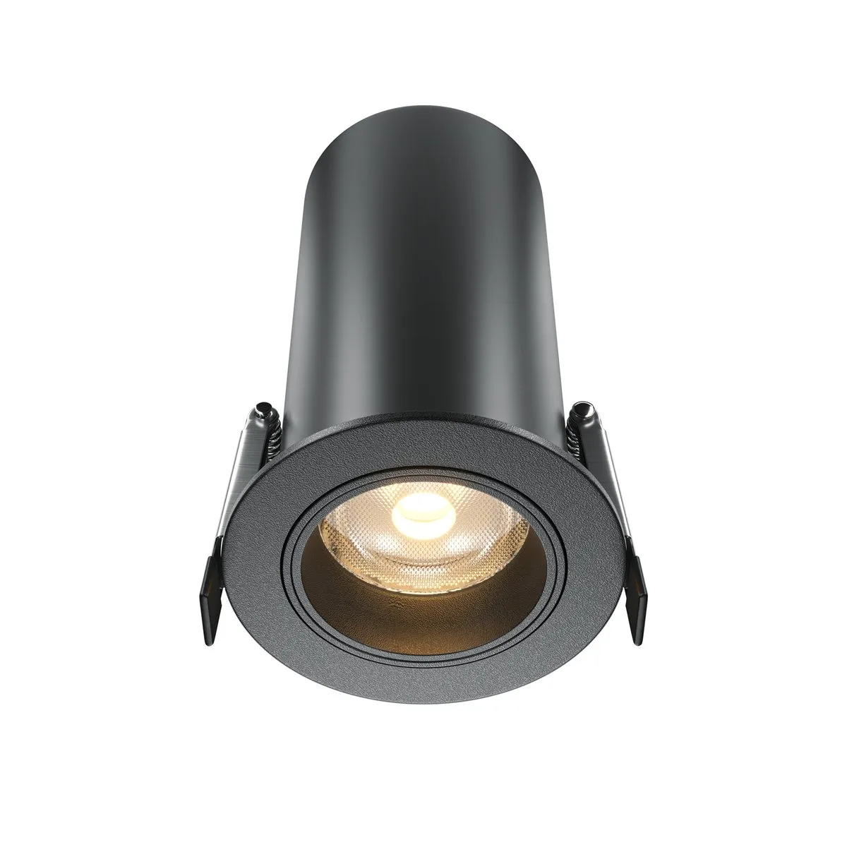 DL125-L12-3K-B Встраиваемый Светильник Downlight 3000K 60.0° IP 20 Алюминий LED Черный 12Вт