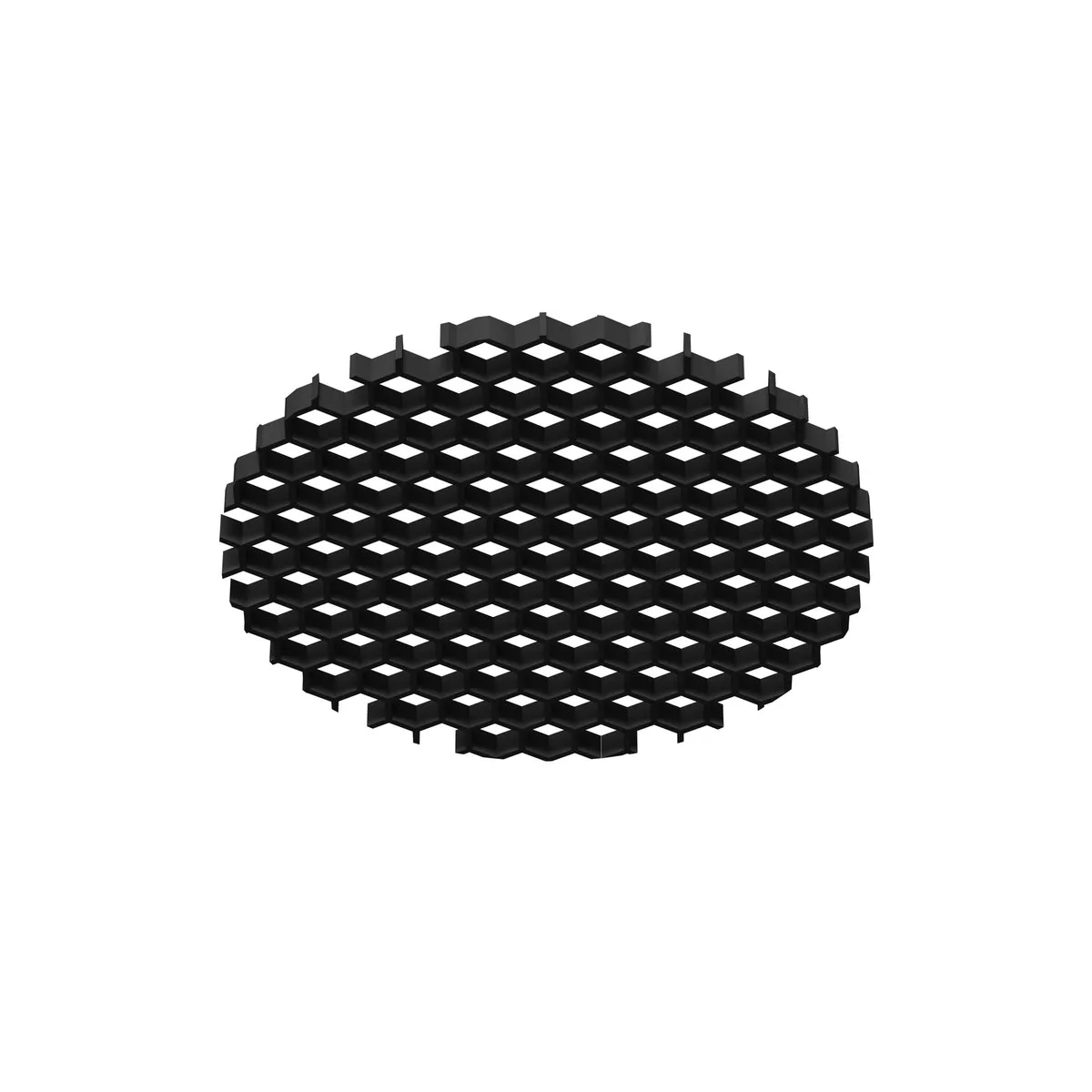 HoneyComb001-D41.5 Светильник Downlight 0K 36° Алюминий Черный