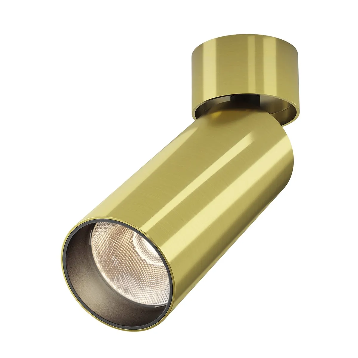 C055CL-L12W3K-W-BS Потолочный Светильник Ceiling 3000K 50.0° IP 20 Алюминий LED Латунь 12Вт