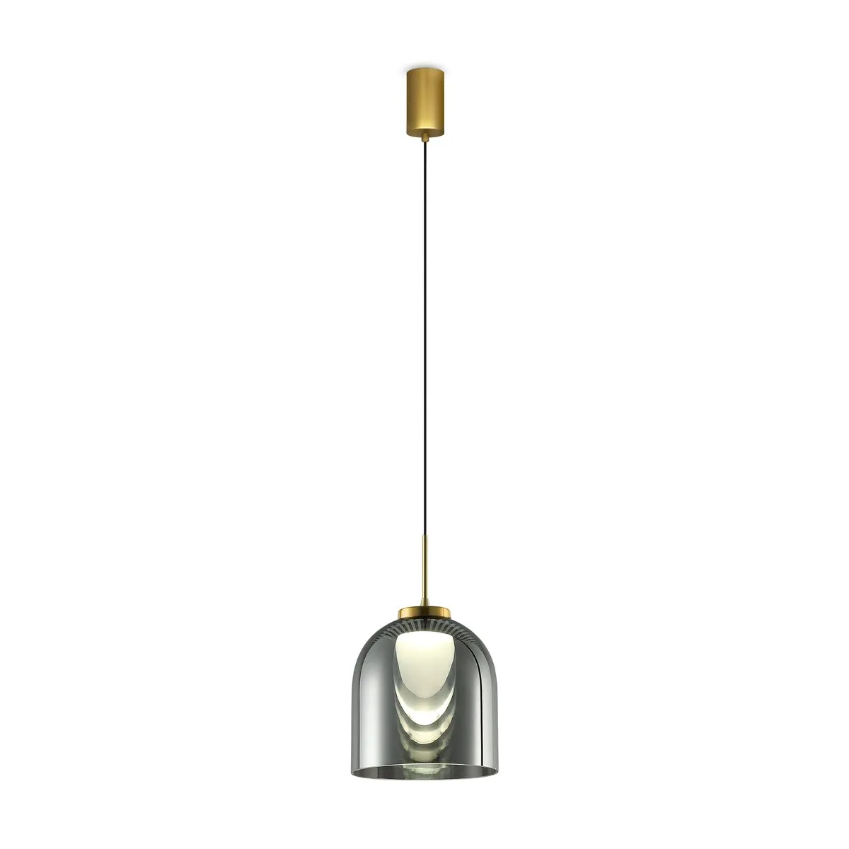 FR5399PL-L4BS Подвесной Светильник Modern 3000K 120.0° IP 20 Металл, Стекло LED Латунь Дымчатый 5Вт