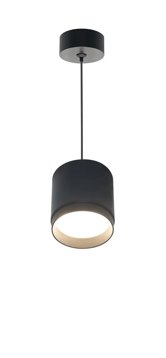 P010PL-L30B4K Подвесной Светильник Pendant 4000K 120.0° IP 20 Металл LED Черный 30Вт