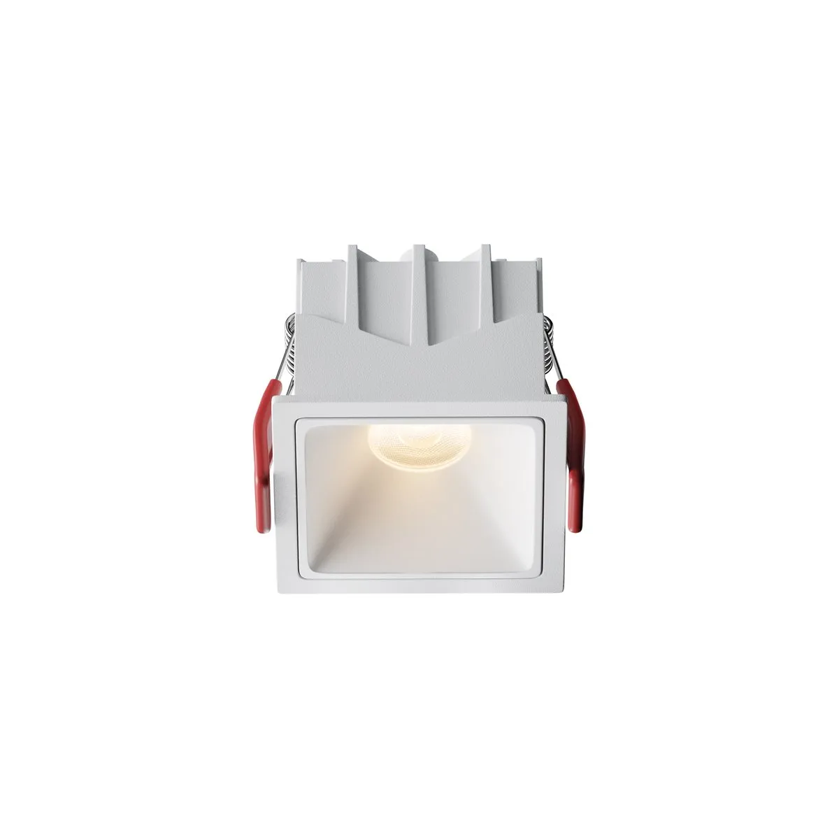 DL043-01-10W3K-SQ-W Встраиваемый Светильник Downlight 3000K 36.0° IP 20 Алюминий и пластик LED Белый 10Вт 65мм